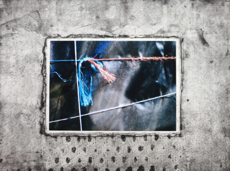 Freiheit I, Kupferdruck mit Foto, 30 x 39 cm, 2014